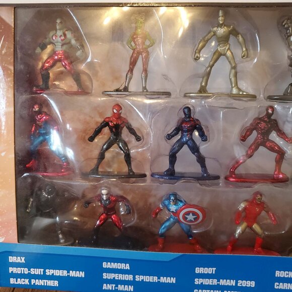 New Jada Toys Marvel Nano Metalfigs 20-Pack of die-cast figure - Picture 2 of 5